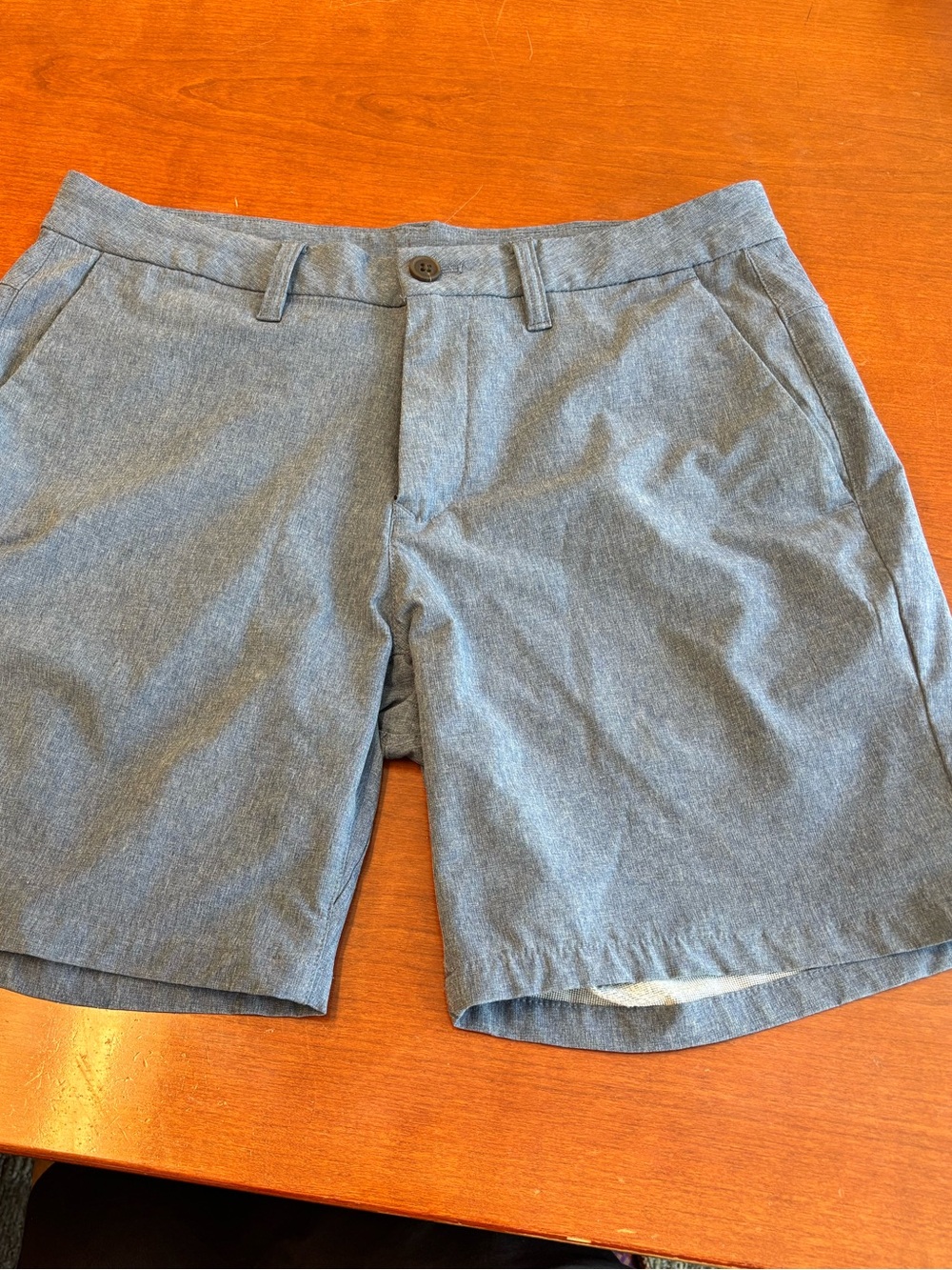 Bonobos Standard Fit Shorts Men’s Size 32 Gray Heather 7” Inseam